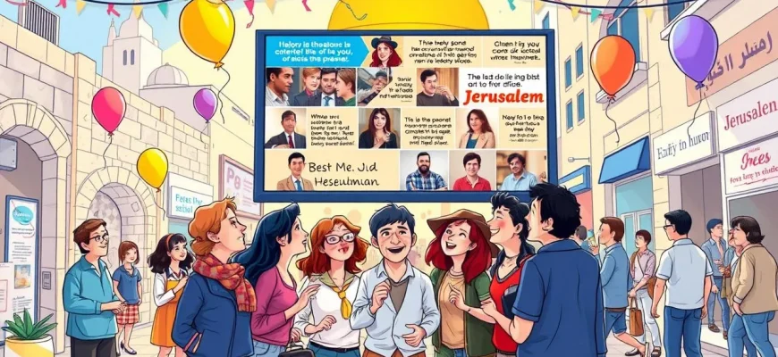 エルサレムの笑い：コメディ映画のベスト10