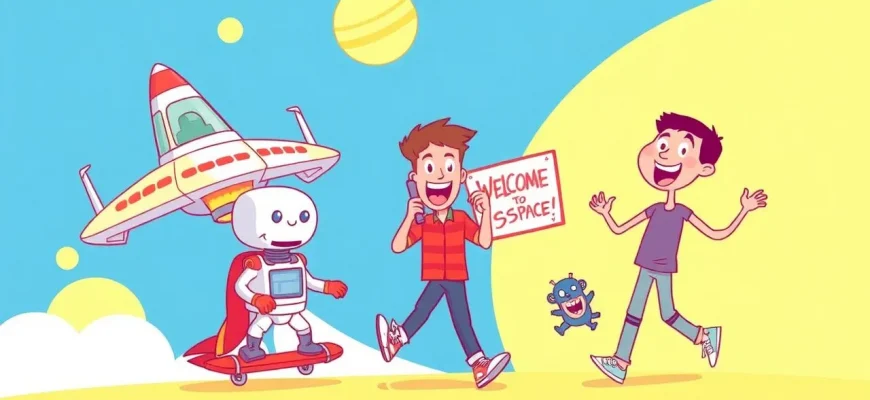 宇宙旅行コメディ映画10選