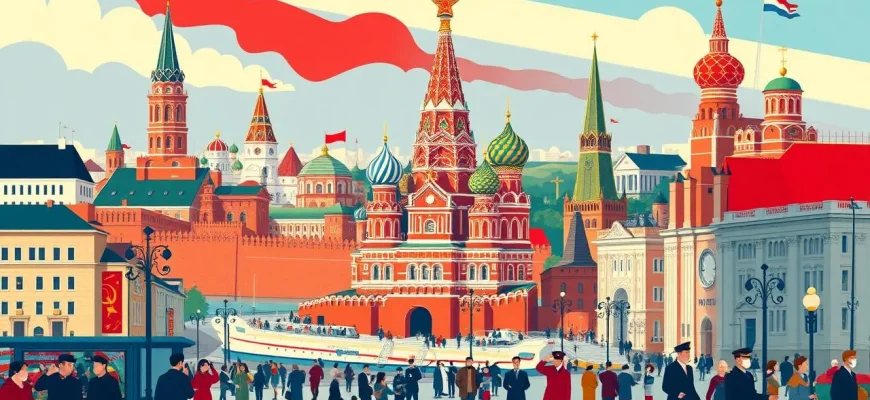 ソビエト映画のモスクワ