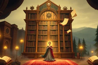 ファンタジー映画の本の世界へ