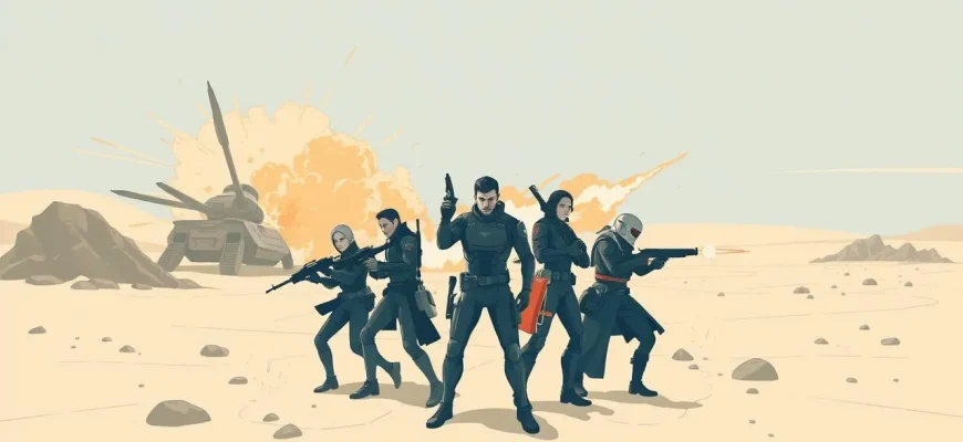 砂漠の戦士たち: アクション映画のベスト10