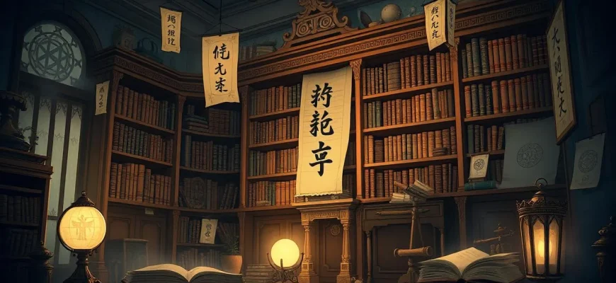 古代のシンボルを探るミステリ映画