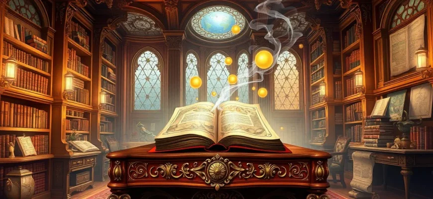 ファンタジー映画の図書館特集