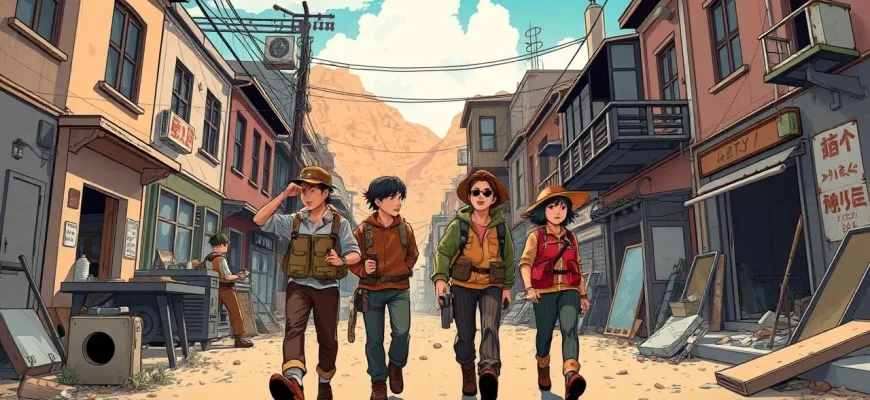 廃墟の街を舞台にした冒険映画