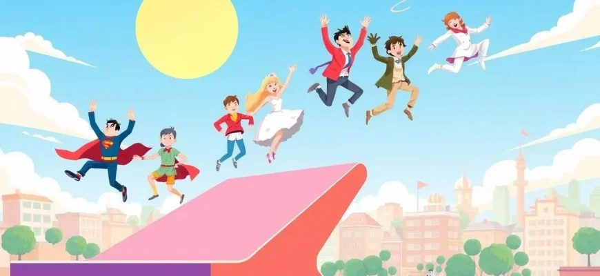 ジャンプ台から飛び出すコメディ映画10選