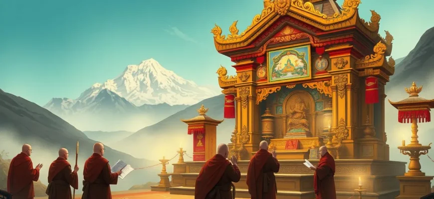 ミステリー映画：チベットの儀式