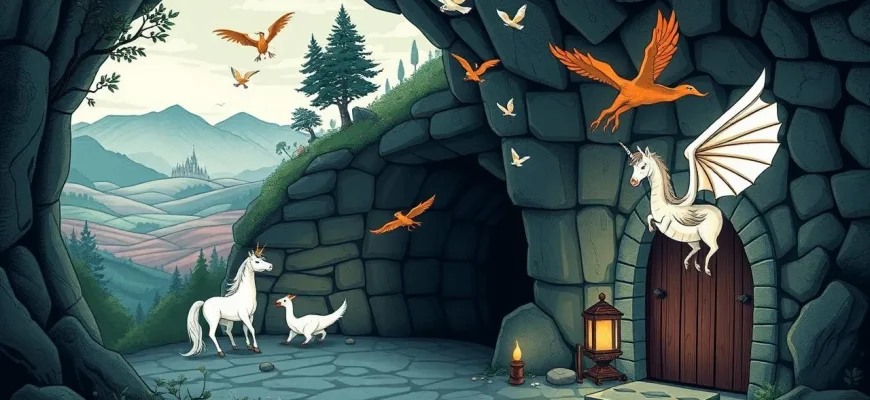 ファンタジー映画のトンネル探検