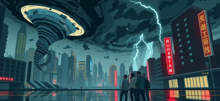 台風と竜巻の興奮を味わう映画