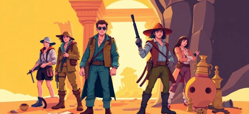 古代の宝物を巡るスリラー映画リスト