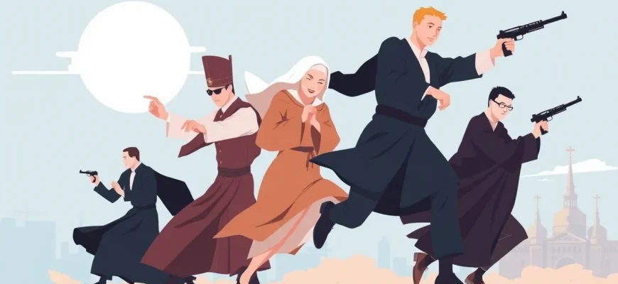 聖職者のアクション映画10選