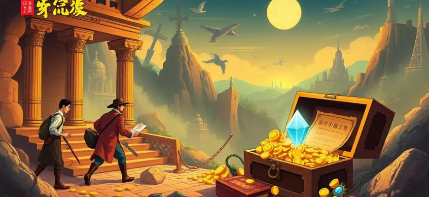 謎の失われた宝物を探る映画