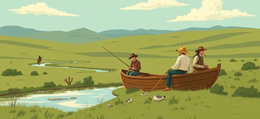 ウェスタンとフィッシングの映画