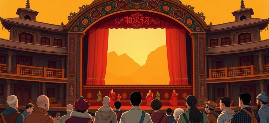 ミステリアスなチベットの魔法映画