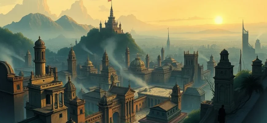 神秘的な映画：失われた都市