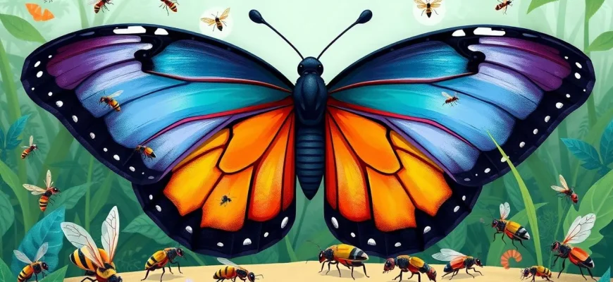 昆虫映画の魅力的なコレクション