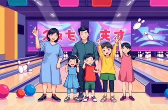 家族で楽しむボウリング映画