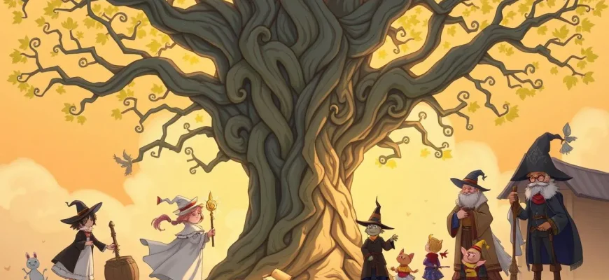 ファンタジー映画：学校の初日