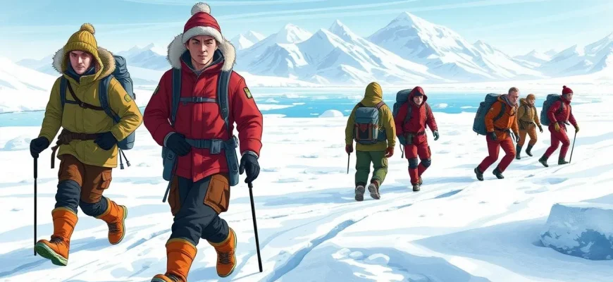 永久凍土の冒険映画