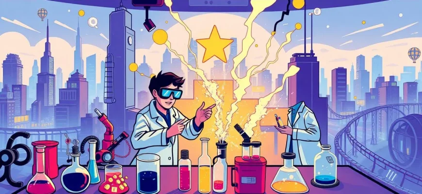 科学実験の冒険映画