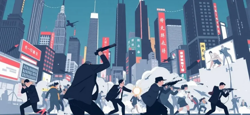 都市のカオスを描くアクション映画10選