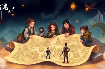 古代の巻物を探す冒険映画