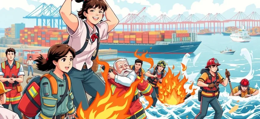 港での救助作戦映画特集