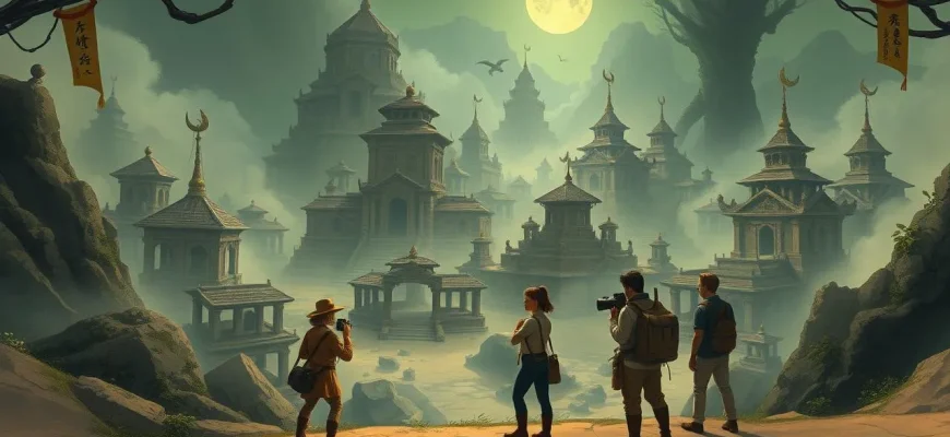 古代都市の呪いミステリ映画