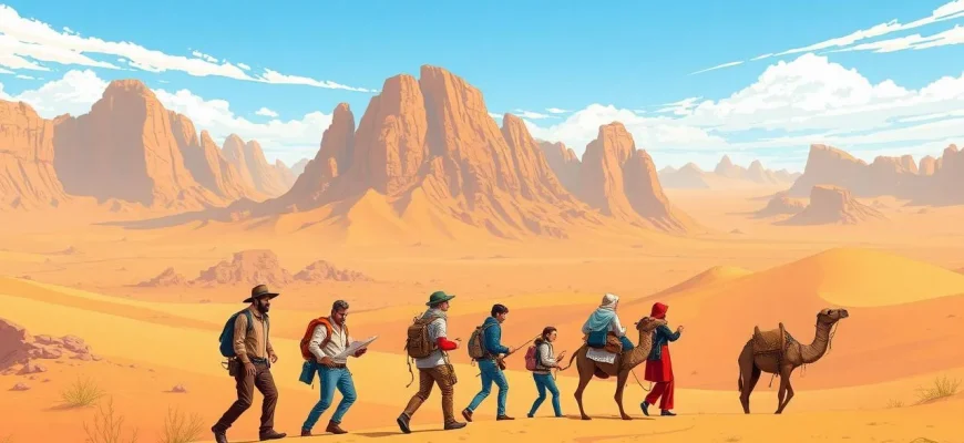 アラビア砂漠の冒険映画10選