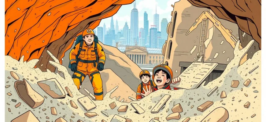 鉱山救助を描いた映画の感動的な物語