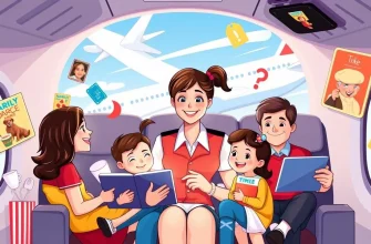 家族向けのフライトアテンダント映画