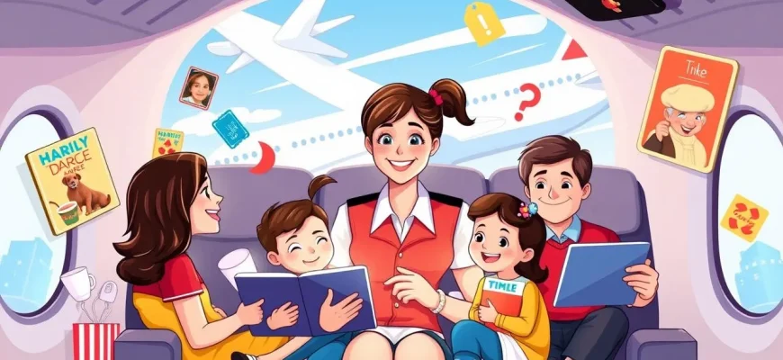 家族向けのフライトアテンダント映画