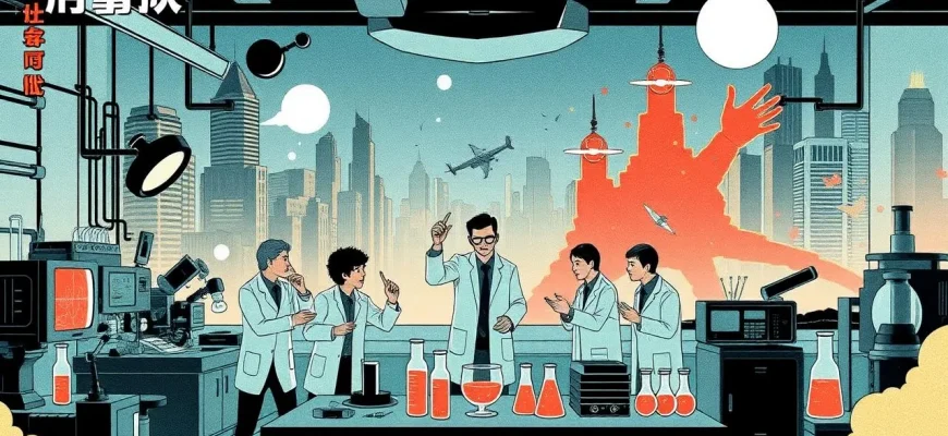 危険な実験をテーマにしたアクション映画