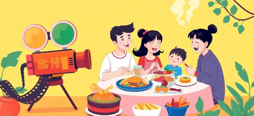 家族で楽しむ食事映画