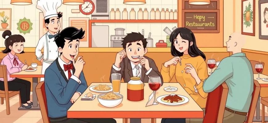 レストランを舞台にしたコメディ映画の傑作選