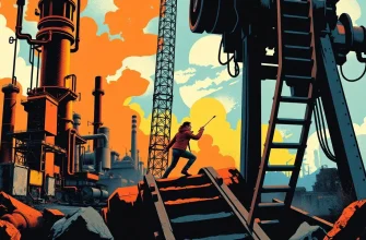 工業地帯の冒険映画