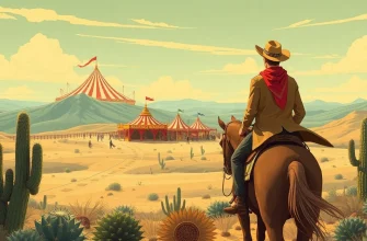 映画西部劇とサーカスの融合
