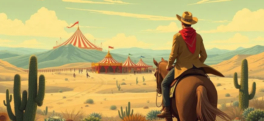 映画西部劇とサーカスの融合