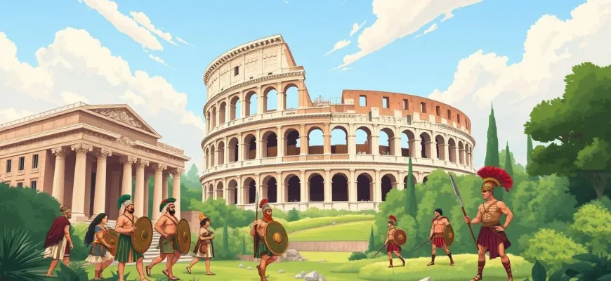 古代イタリア文明の歴史映画