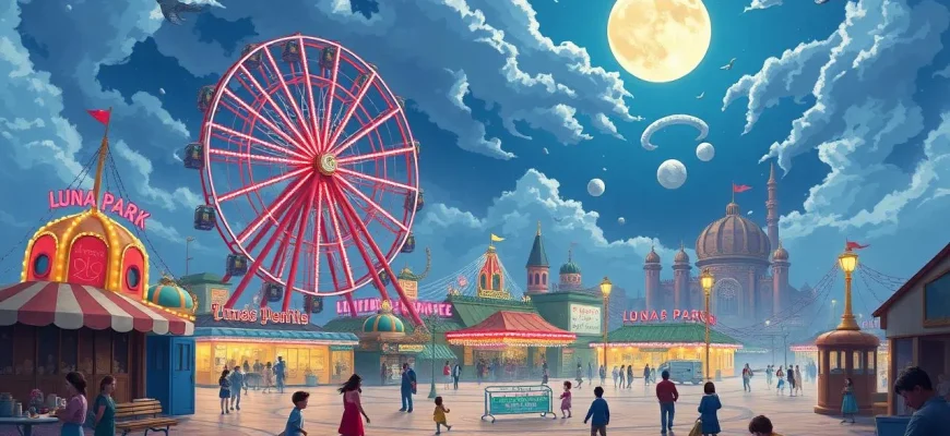 ルナパークの魔法：ファンタジー映画の世界