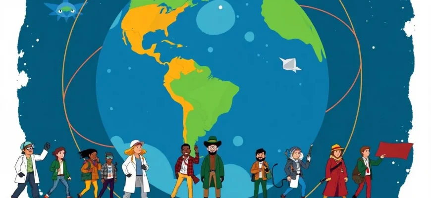 地質形成のドキュメンタリー映画