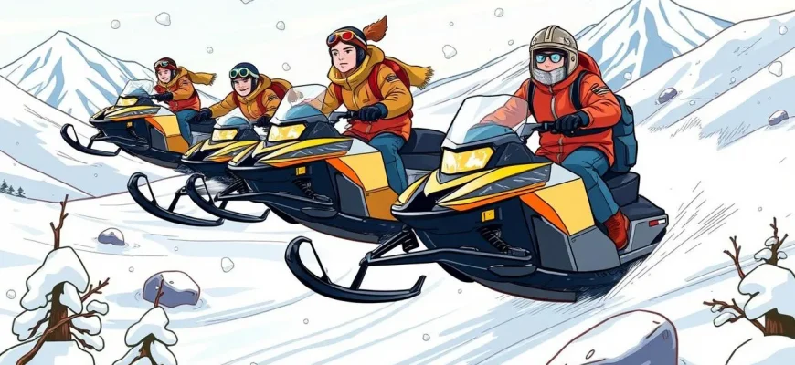 雪上車探検映画特集