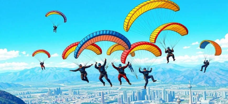 パラシュートスポーツのドキュメンタリー映画