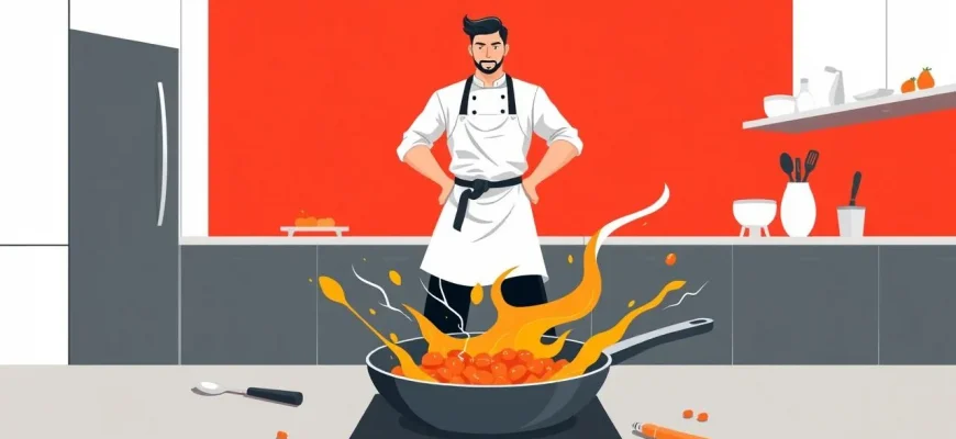 料理人アクション映画の世界へようこそ