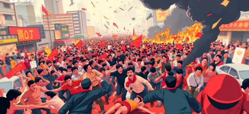 災害映画：暴動の恐怖