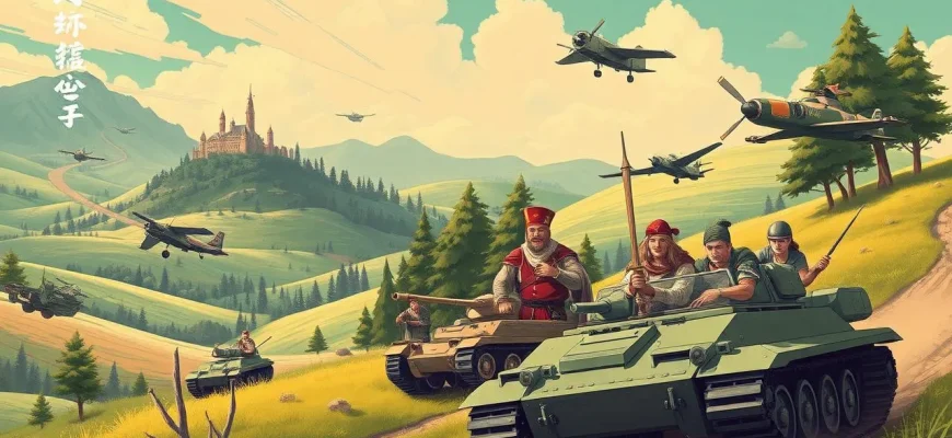 ファンタジーと軍事技術が交差する映画