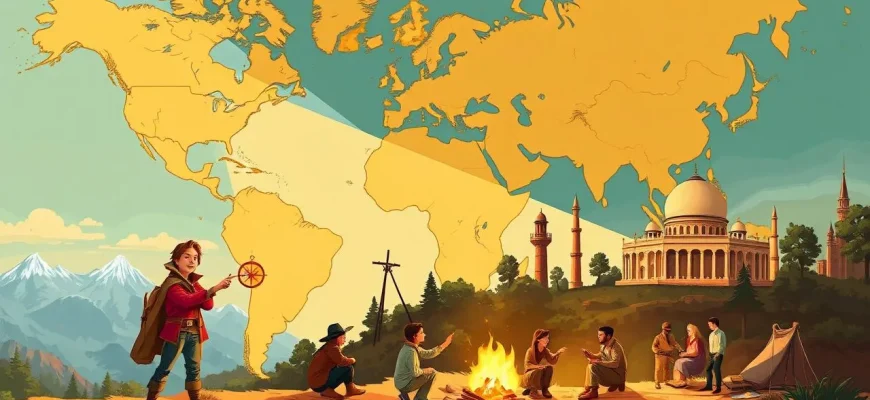 大陸探検家の冒険映画