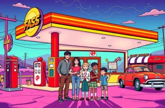 家族で楽しむガソリンスタンド映画