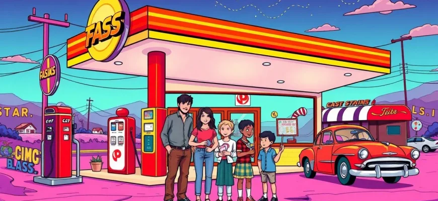 家族で楽しむガソリンスタンド映画