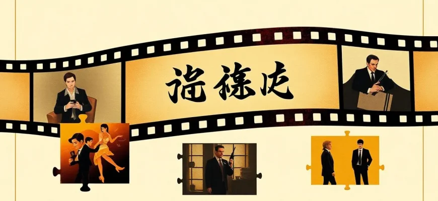 犯罪映画の非線形ストーリー