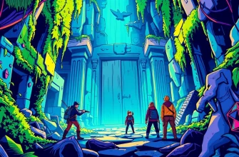 謎の場所を探るアドベンチャー映画